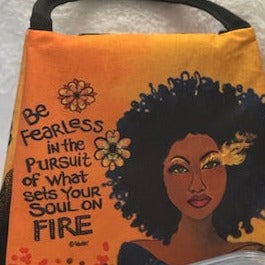 Soul on Fire Stylish Lunch Bag with Bottle and Containers